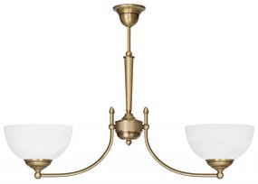 2-punktowa złota klasyczna lampa wisząca Y-S2AC