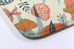 Dywanik łazienkowy antypoślizgowy Dywanik łazienkowy antypoślizgowy Kwiaty Floral
