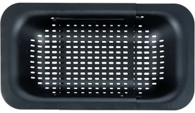 Wenko Ociekacz teleskopowy do zlewu Sivo 36,5-50 cm, czarny