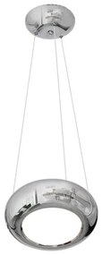 Nowoczesna chromowana lampa wisząca - K349 F3-E42