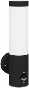 Czarny kinkiet zewnętrzny F022-Cervin