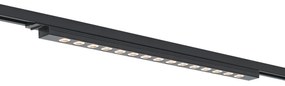 Modern Black Ceiling Lamp for 1-Phase Track System 15W 1170 lm 3000K - Iconic Tsiri