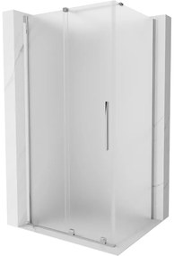 Mexen Velar kabina prysznicowa rozsuwana 90 x 80 cm, szron, chrom - 871-090-080-31-01