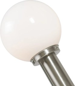 Inteligentny słup ogrodowy ze stali nierdzewnej 50 cm z WiFi A60 - Sfera