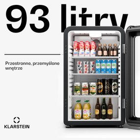 Klarstein Audrey Evo lodówka na napoje, design retro, 93 l