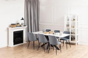 Biały stół z ceramicznym blatem Heaven 200x100