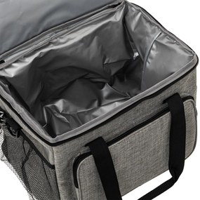 Torba termiczna na zakupy, szara, 20 l