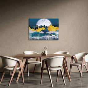 Obraz - Krajobraz polarny (70x50 cm)