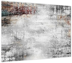 Obraz - Abstrakcyjne teksturowane płótno (70x50 cm)