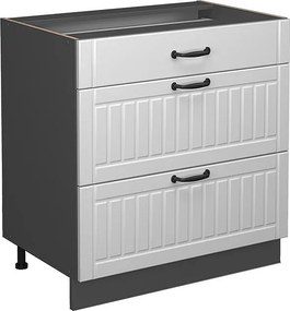 Szafka dolna do kuchni biały domek wiejski 80x51.6x82 fame-line