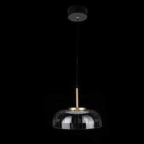 Wisząca lampa ledowa z akrylowym kloszem Vitrum