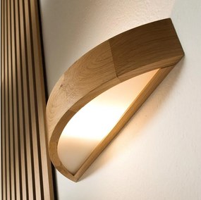 Brilagi - LED RGBW ściemnialny kinkiet CARVALHO 1xE27/9W/230V Wi-Fi dąb