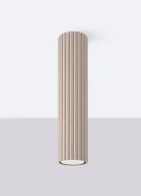 Loftowa lampa sufitowa taupe 30 cm  N2-H65