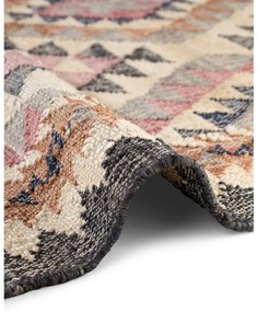 Szary chodnik z juty tkany ręcznie 80x200 cm Roya Parsa – Elle Decoration