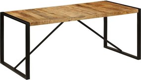 Industrialny stół z drewna mango 90x180 H9-Z60