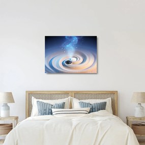 Obraz na szkle - Eteryczny yin-yang (70x50 cm)