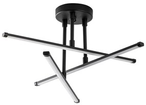 Czarna lampa sufitowa LED 26x51 cm Umut – Opviq lights