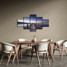 Obraz - Na molo (125x70 cm)