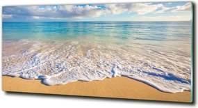Foto obraz szkło hartowane Hawajska plaża