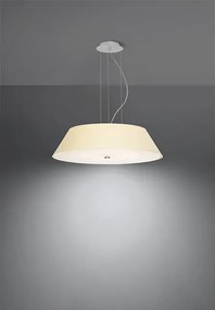 Biały minimalistyczny żyrandol regulowany - EX701-Aksel