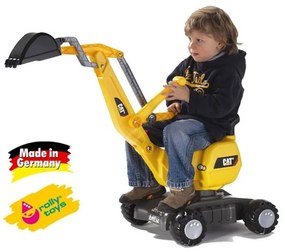 Rolly toys rollydigger koparka cat żółta obrotowa