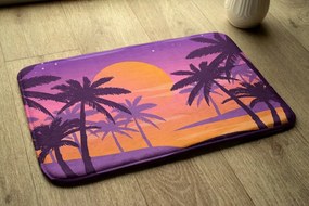 Dywanik łazienkowy antypoślizgowy Dywanik łazienkowy antypoślizgowy Tropikalna plaża