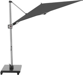 HYPERION 330 x 240 PRESTIGE - luksusowy huśtawkowy parasol ogrodowy z bocznym drążkiem : Kolor parasola - Ciemnoszary