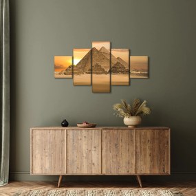 Obraz - Piramidy (125x70 cm)
