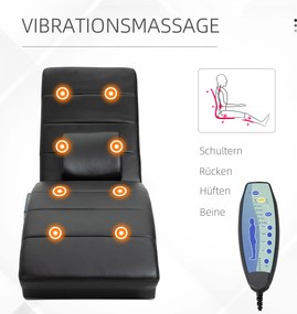 HOMCOM fotel rozkładany, 58 cm x 163 cm x 87 cm