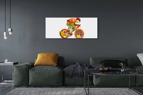 Zdjęcie na płótnie Artystyczna Postać z Warzyw