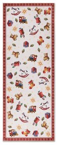 Czerwony chodnik ze świątecznym motywem 80x200 cm Red Christmas – Villeroy&amp;Boch
