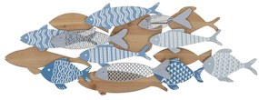 Metalowa dekoracja ścienna 91x33,5 cm Fish – Mauro Ferretti