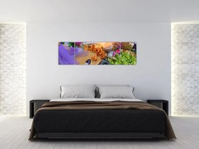 Obraz - letni piknik (170x50 cm)