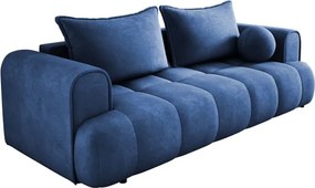 Sofa COCO z funkcja spania i pojemnikiem NIEBIESKI CLOUD 74