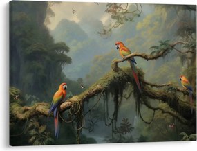 Obraz - Las tropikalny (70x50 cm)