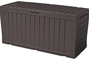 Keter Skrzynia ogrodowa MARVEL PLUS 270 l brązowa,116,7 x 44,7 x 57 cm