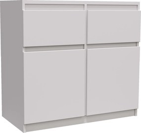 Komoda MERAVIGLIA 80 cm do Salonu Sypialni Biały