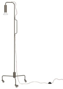 Brązowa lampa stojąca (wysokość 154 cm) Ido – Hübsch