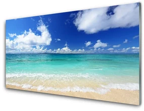 Obraz Szklany Morze Plaża Krajobraz