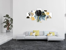 Obraz - Wielokąty (125x70 cm)