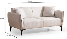 Biała sofa Belissimo – Balcab Home