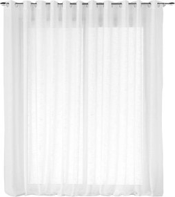 Szeroka firana na przelotkach, z efektem lnu, HALTONA