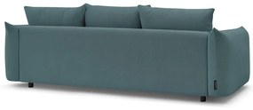 Niebieska sofa 265 cm Ernest – Bobochic Paris