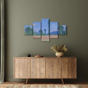 Obraz - Claude Monet, Poppy Field (Giverny), reprodukcje (125x70 cm)