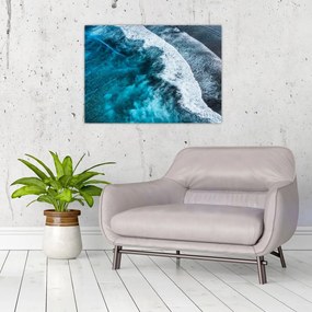 Obraz - Fale na morzu (70x50 cm)