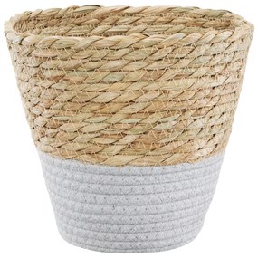 Osłonka na doniczkę Boho 20,5 cm szara AMBITION