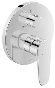 Duravit B.1 bateria prysznicowaMosiądz - Chrom - 2 tryby wylewki - Ø 17 cm