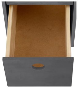 Biurko z litego drewna sosnowego 50x100 cm Alpi – Støraa