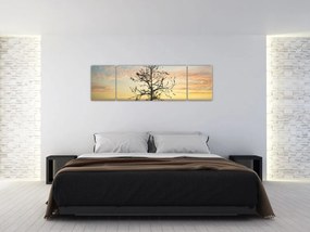 Obraz - Drzewo na pustyni (170x50 cm)