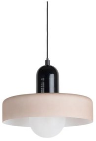 Szara lampa wisząca ø 25 cm Opaco Grato – Leitmotiv